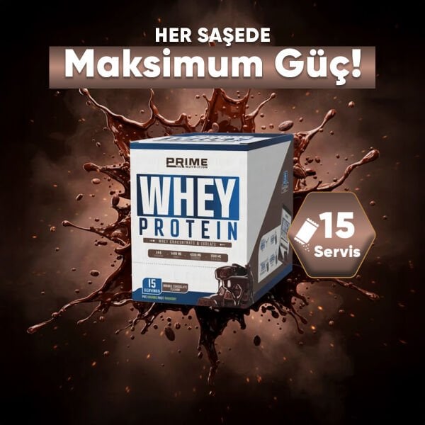 PRİME NUTRİTİON WHEY PORTEİN 33 GR X 15 ŞAŞE
