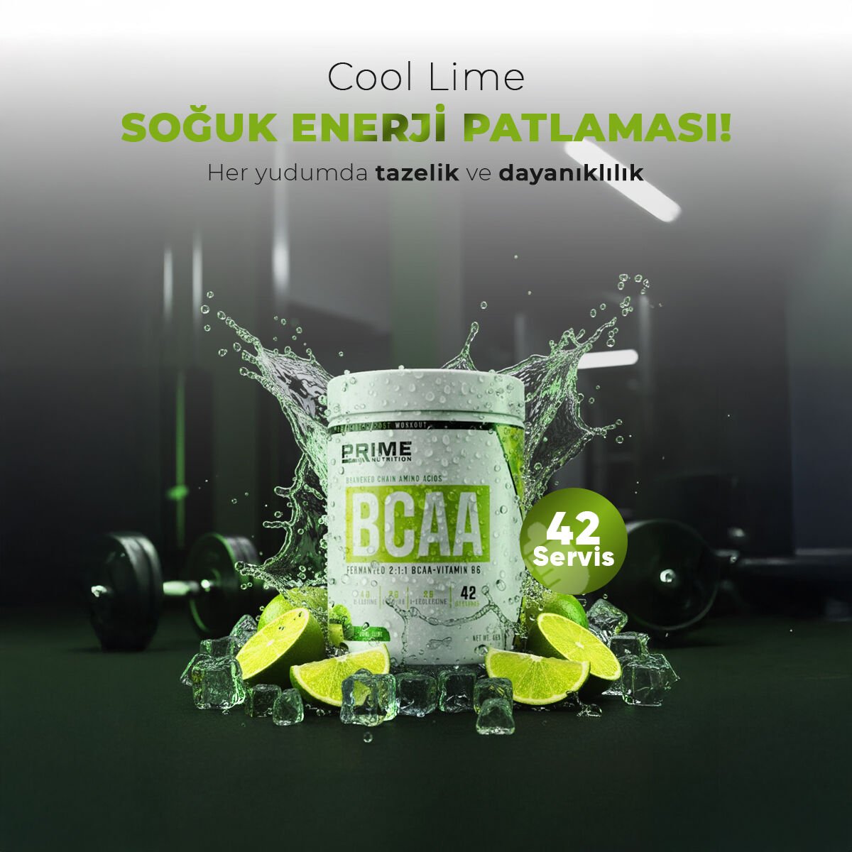 PRİME NUTRİTİON BCAA 420 GR - 42 SERVİS
