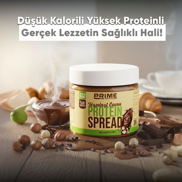 PRİME NUTRİTİON HAZELNUT CACOA SPREAD ÇİKOLATA FINDIK 350 GR