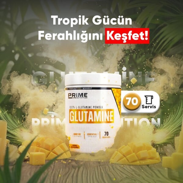 PRİME NUTRİTİON L-GLUTAMİNE 420 GR - 70 SERVİS