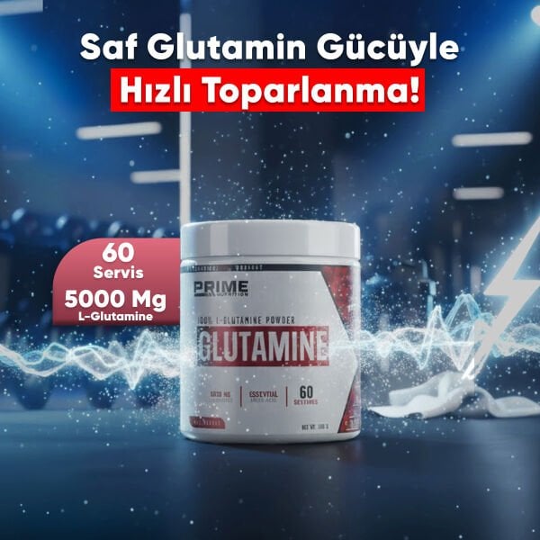 PRİME NUTRİTİON L-GLUTAMİNE 300 GR - 60 SERVİS