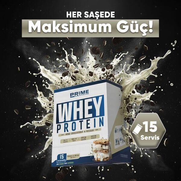 PRİME NUTRİTİON WHEY PROTEİN 33 GR X 15 SAŞE