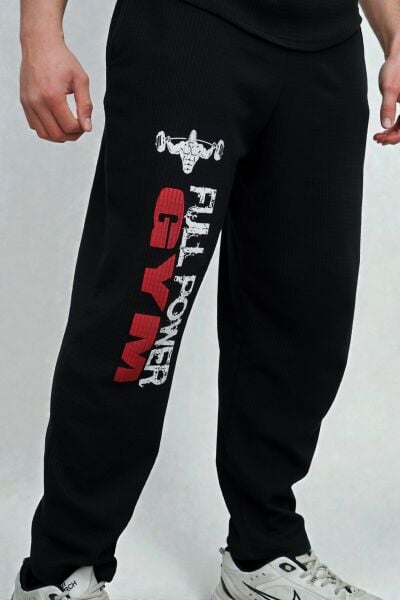 FULLPOWERGYM YENİ SİYAH EŞOFMAN ALTI