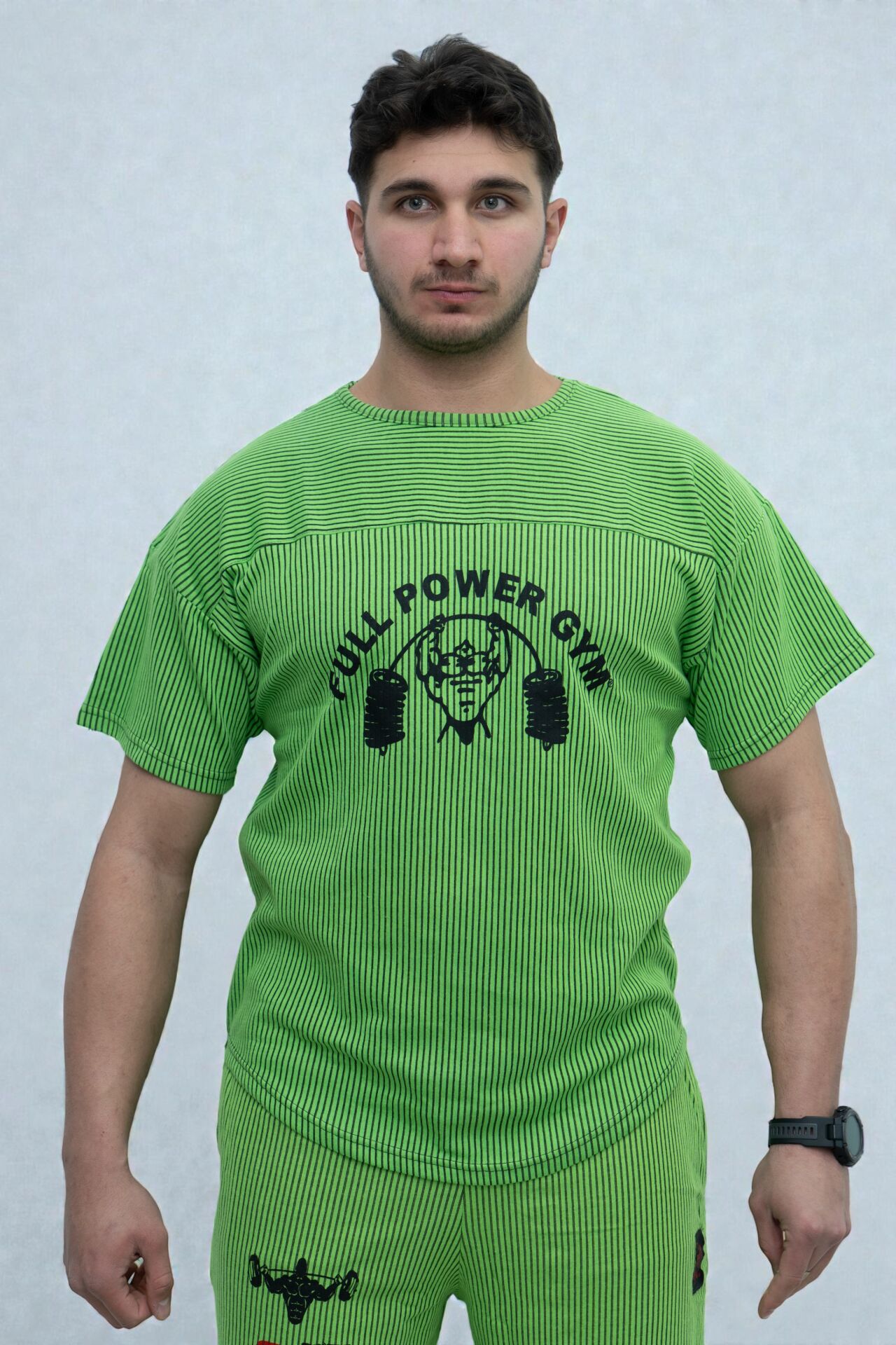 FULLPOWERGYM YEŞİL EŞOFMAN ÜSTÜ