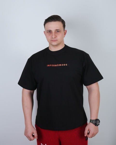 SİYAH OVERSİZE TİŞÖRT