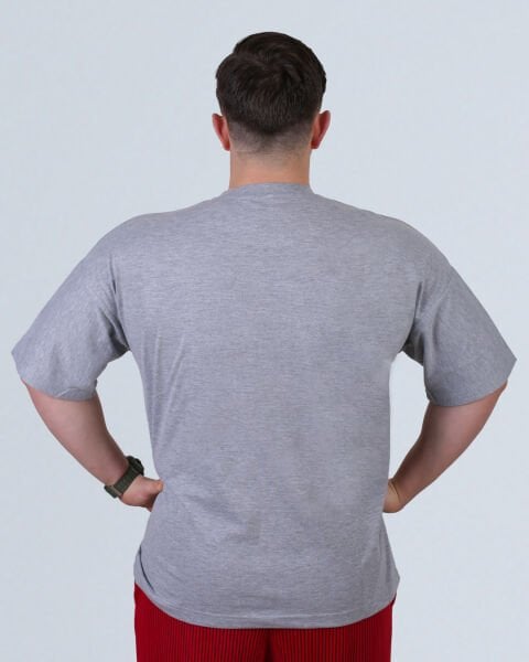 GRİ OVERSİZE TİŞÖRT