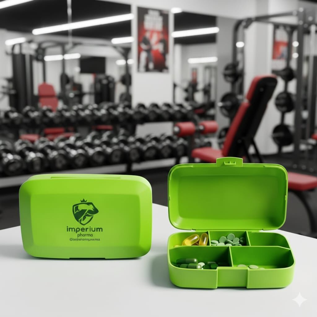 İMPERİUM PHARMA YEŞİL HAP KUTUSU