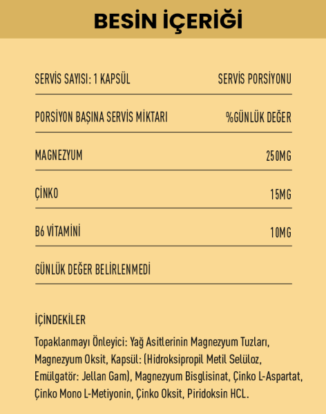 INFERNONUTRITION ZMA++ (60 KAPSÜL)