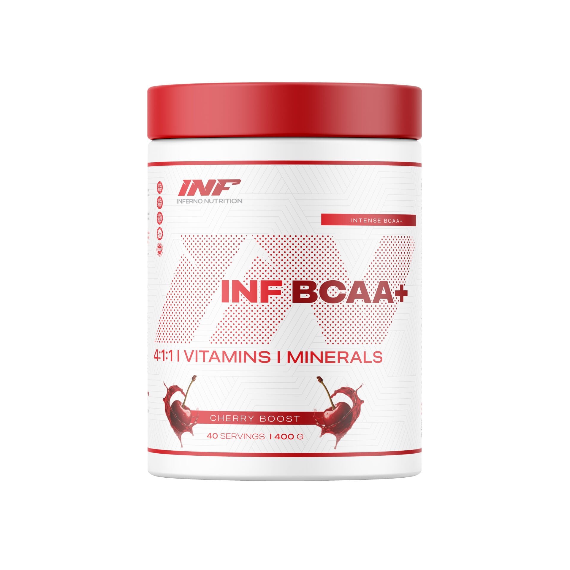 INF BCAA+ ( CHERRY BOOST)  40 SERVİNGS