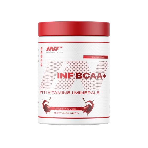 INF BCAA+ ( CHERRY BOOST)  40 SERVİNGS