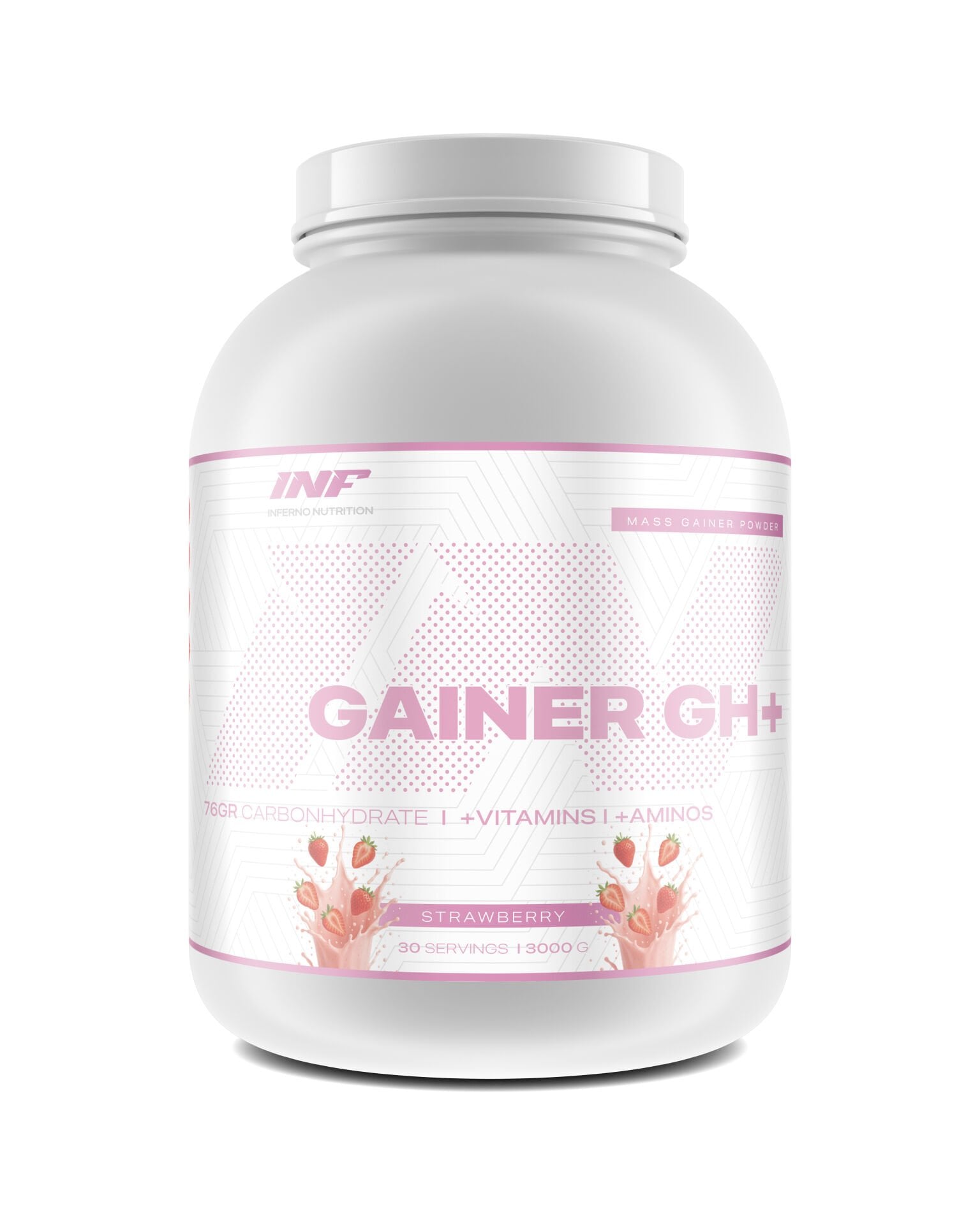 INF GAINER GH+ ( STRAWBERRY ) 30 SERVINGS