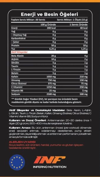 INF PRE-IN ( ORANGE ) 30 SERVINGS