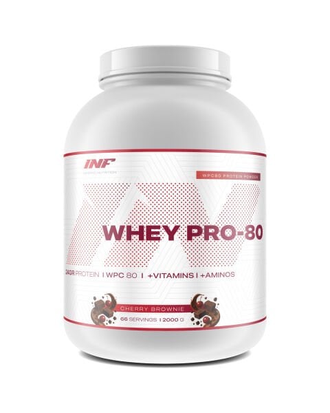 INF WHEY PRO - 80 ( CHERRY BROWNIE ) 66 SERVINGS