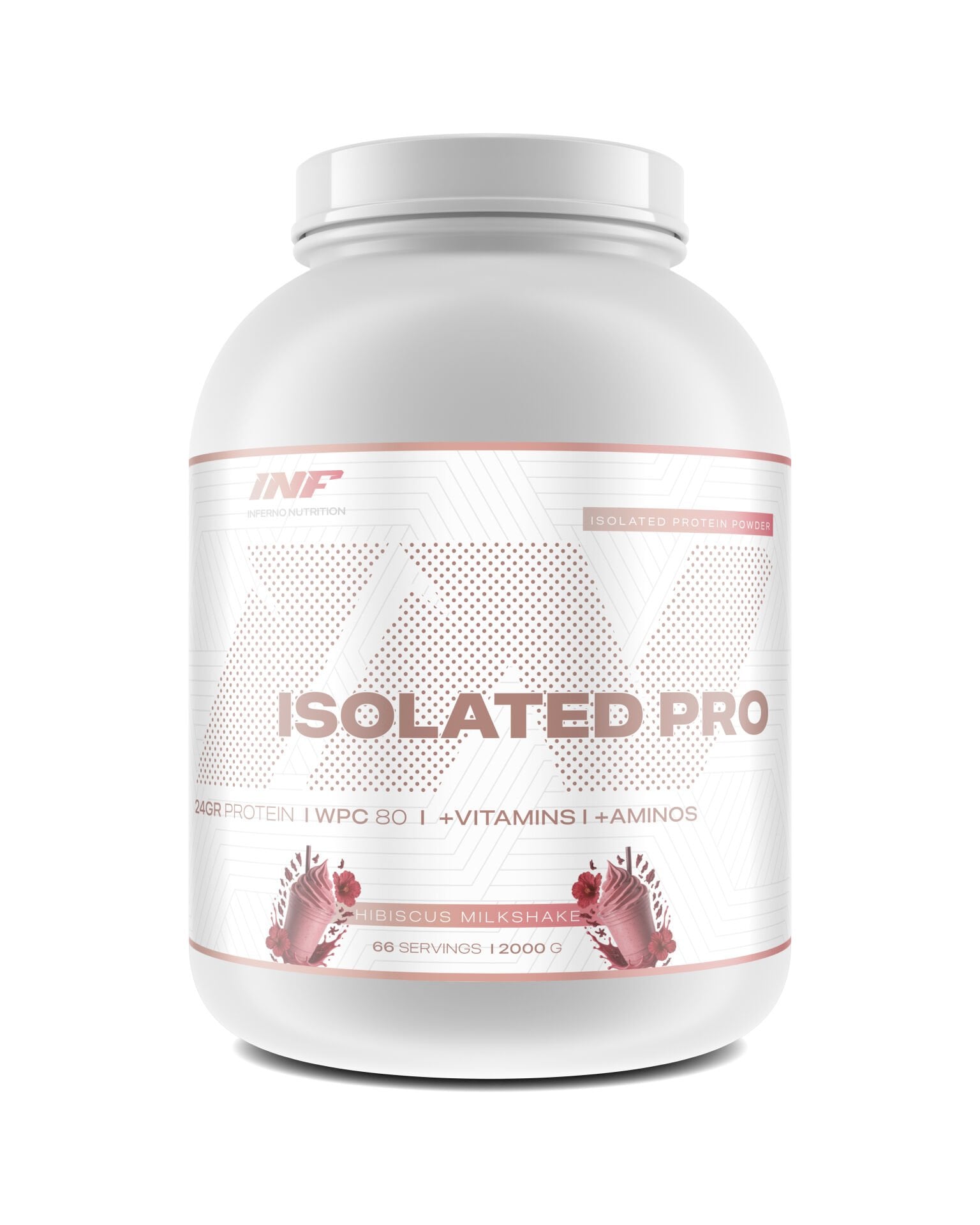 INF ISOLATED PRO ( CHIBISCUS MILKSHAKE ) 66 SERVINGS