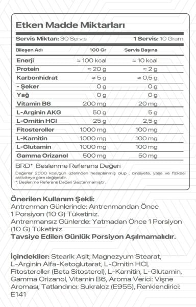 INF GH-XTREME PEAR ( 30 SERVINGS ) 300 GR