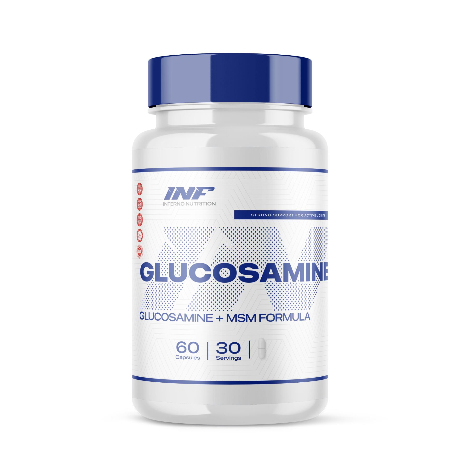 INF GLUCOSAMINE ( 60 CAPSULES ) 30 SERVINGS