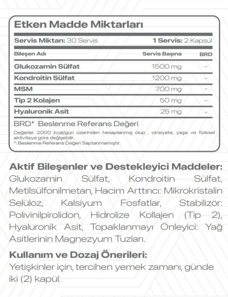 INF GLUCOSAMINE ( 60 CAPSULES ) 30 SERVINGS