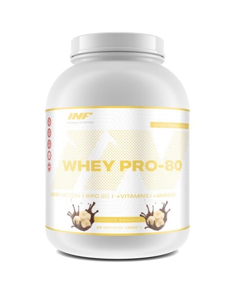 INF WHEY PRO - 80 ( CHOCO BANANA ) 66 SERVINGS