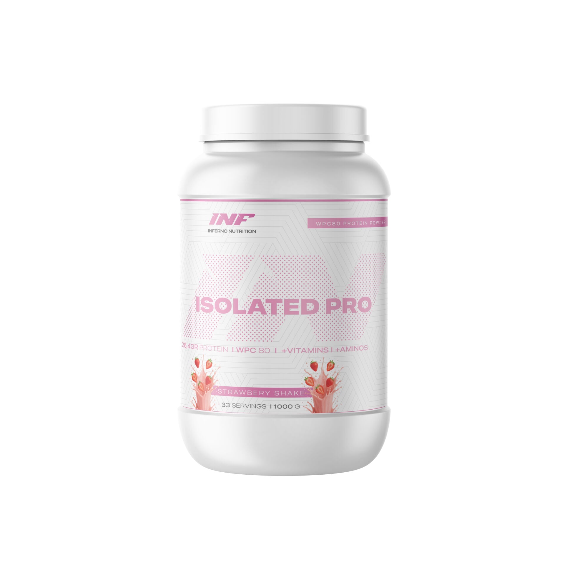 INF ISOLATED PRO ( STAWBERY SHAKE ) 33 SERVINGS