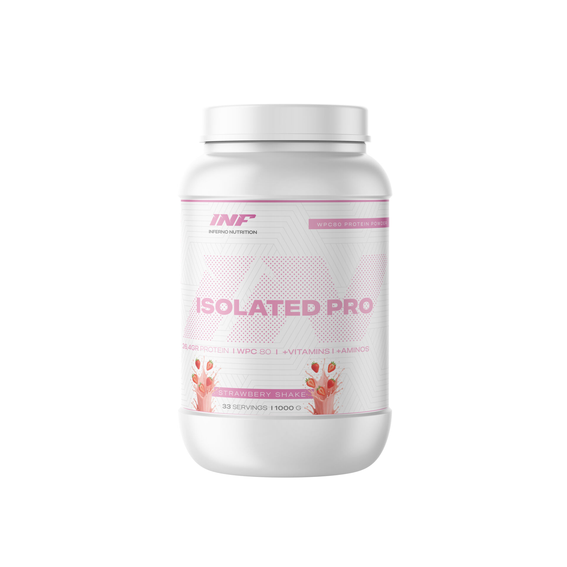 INF ISOLATED PRO ( STAWBERY SHAKE ) 33 SERVINGS