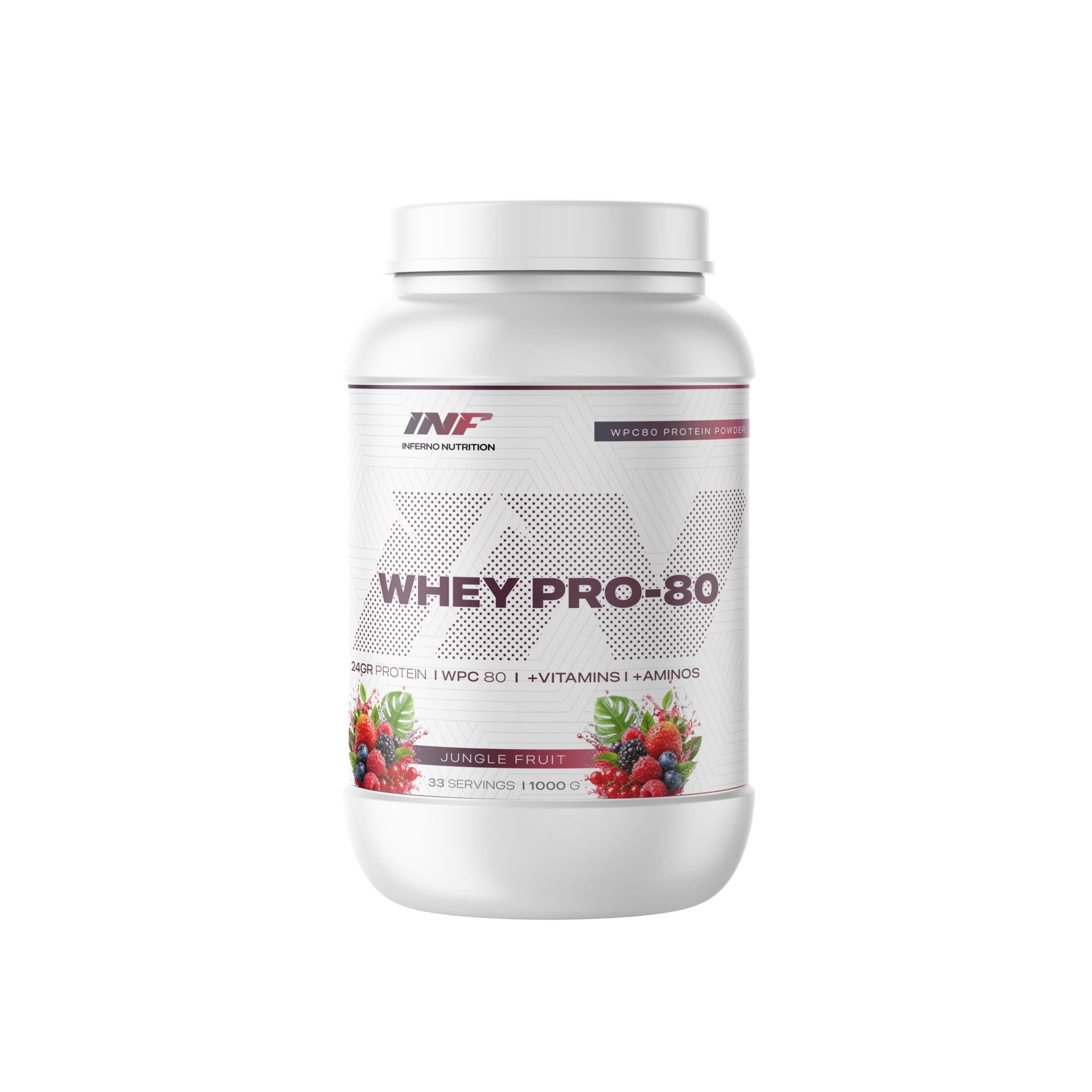 INF WHEY PRO - 80 ( JUNGLE FRUIT  ) 33 SERVINGS