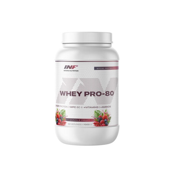 INF WHEY PRO - 80 ( JUNGLE FRUIT  ) 33 SERVINGS