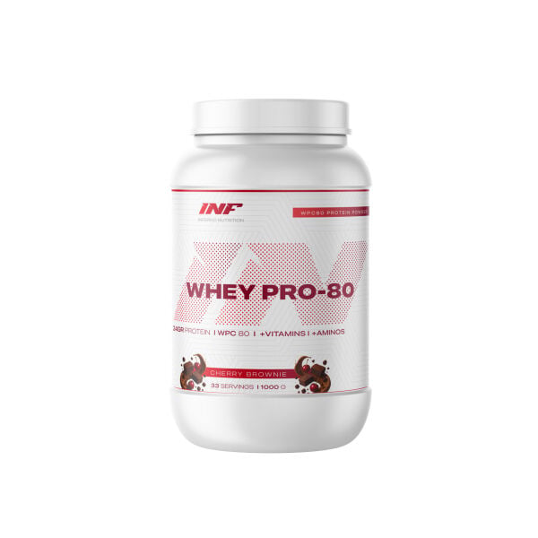 INF WHEY PRO - 80 ( CHERRY BROWNIE ) 33 SERVINGS