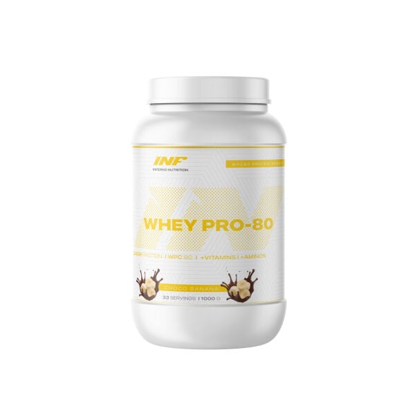 INF WHEY PRO - 80 ( CHOCO BANANA ) 33 SERVINGS